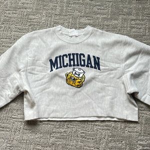 champion Michigan sweatshirt